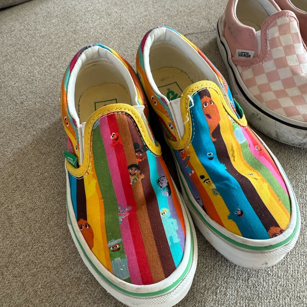 Sesame Street Slip-on Vans